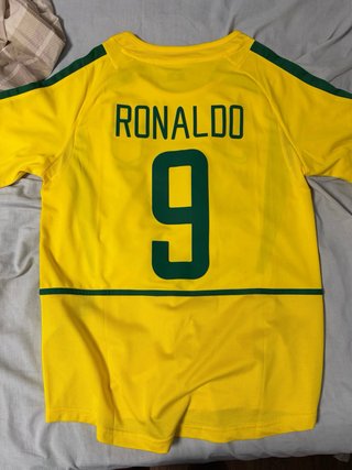 Camiseta Brasil 2002 Ronaldo Talla M
