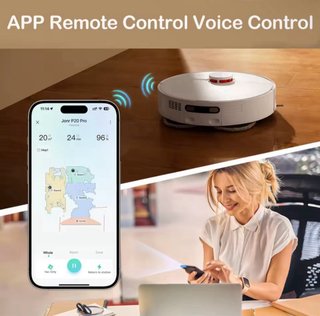 Robot aspirador JONR P2O Pro con base autovaciado