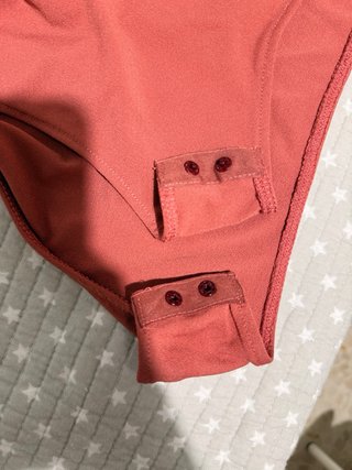 Body ZARA Talla Única Salmón/ Teja