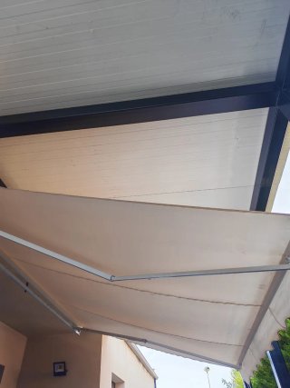 Toldo blanco 4 metros