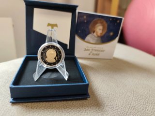 Moneda 2 Euro Italia 2026 Francisco de Asís Proof