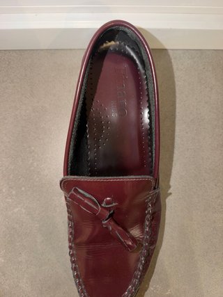 Mocasines Finano Marrón/Rojo