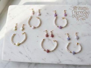 Conjunto Nancy Perlas y Estrellas