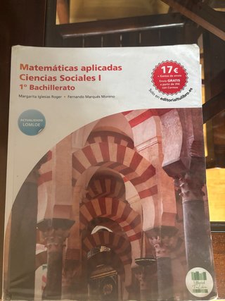 MATEMÁTICAS APLICADAS A LAS CIENCIAS SOCIALES I