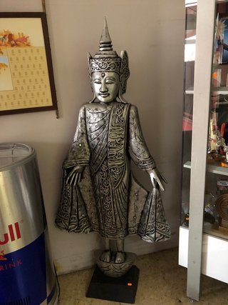 Figura Buda Plata