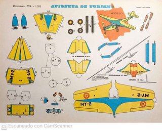 Recortables EVA - AVIONES