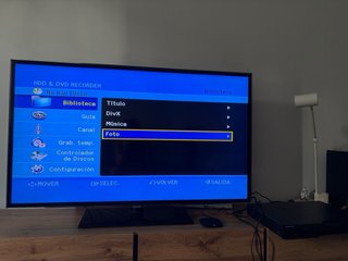 Samsung DVD-SH893 Grabador DVD + HDD 160GB