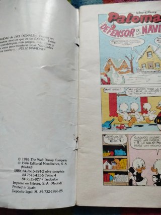 Revista extra de navidad Yo Donald montena 25 tbo