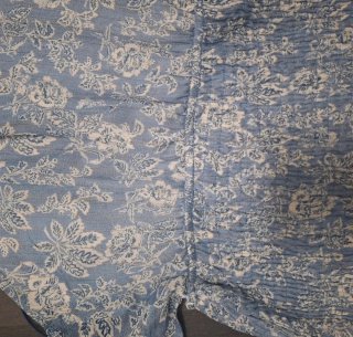 Vestido Mango Teen floral azul Talla S