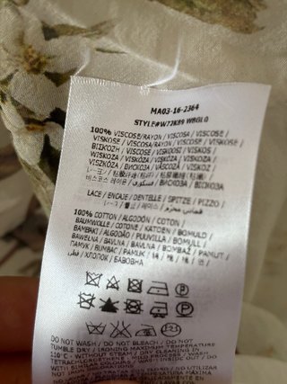 Abito lungo Guess seta taglia M