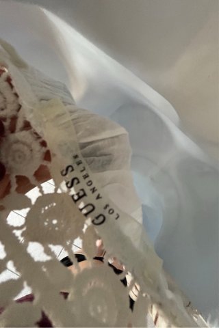 Abito lungo Guess seta taglia M