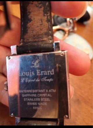 Louis Erard Automático Reloj Hombre