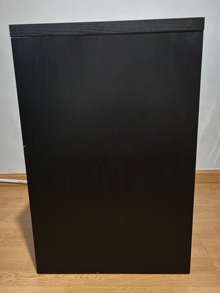 Escritorio Ikea Micke Negro/Marrón