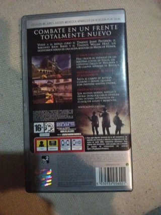 Medal of Honor Heroes PSP Platinum