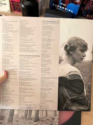 Vinilo Taylor Swift Folklore