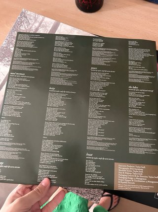 Vinilo Taylor Swift Folklore