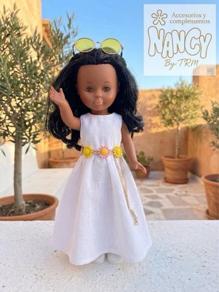 Diadema Nancy Flores Amarillas