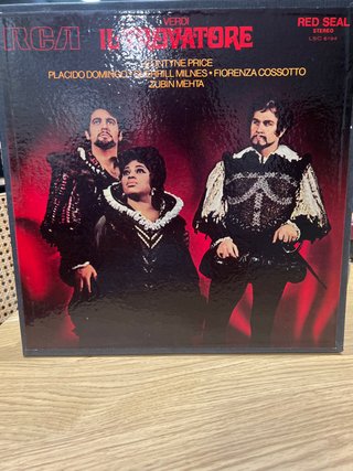 Verdi - Il Trovatore - 3 Vinilos