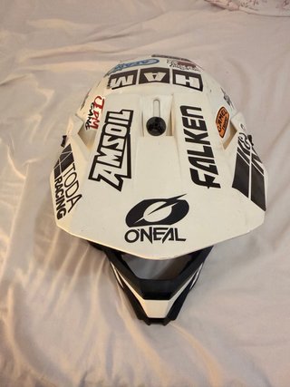 Casco O'Neal Motocross/Enduro Blanco