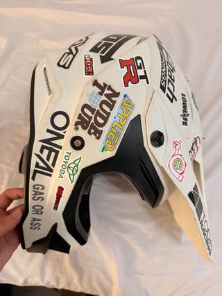 Casco O'Neal Motocross/Enduro Blanco