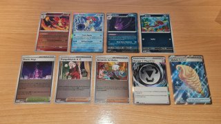 Lote 50 Cartas Pokémon Caos Creciente