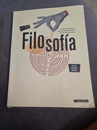 Libro de Filosofía 4° de la Eso