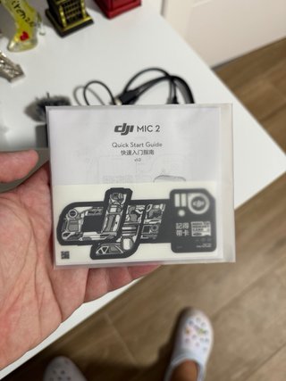 DJI Mic 2 Micrófono Inalámbrico Negro