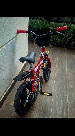 Bicicleta Dino Bikes 14 Pro Cross Roja