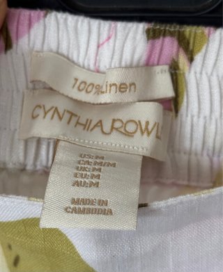 Pantaloni palazzo 100% lino in taglia M