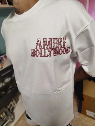 Camiseta Amiri Hollywood Negra Talla M