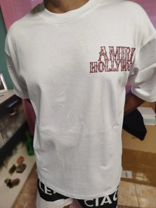 Camiseta Amiri Hollywood Negra Talla M