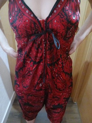 Mono largo estampado paisley (Mujer)