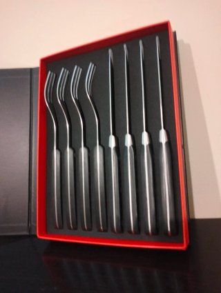 Set cubiertos Miyako negro