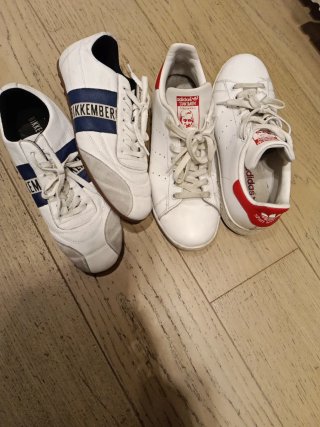 Lote Zapatillas Adidas y Bikkembergs