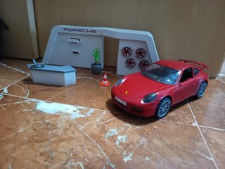 Playmobil Porsche Rojo