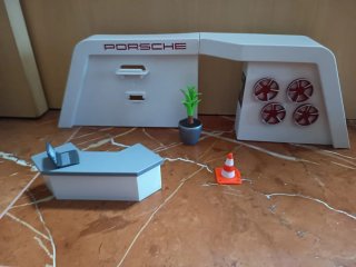 Playmobil Porsche Rojo