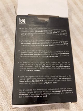 Teléfono Móvil WUUM Clap para Mayores Tecla Grande