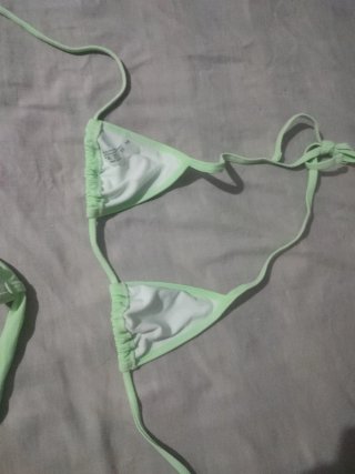 Bikini verde XS-S