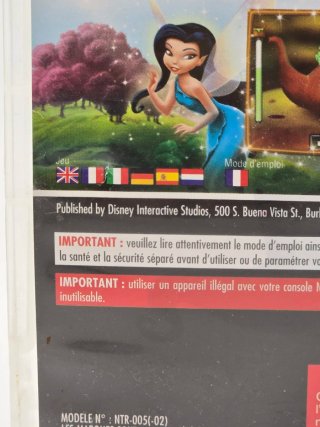 Campanilla Disney Nintendo DS Español