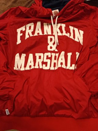 Chubasquero Sudadera Franklin & Marshall Rojo
