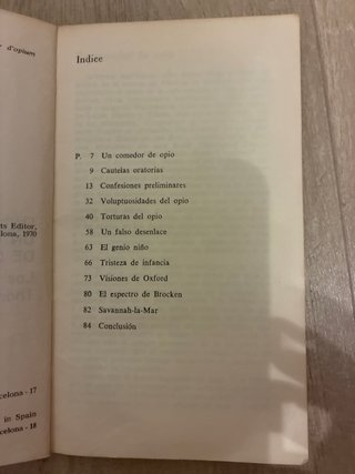 Un comedor de opio los fantasmas de Thomas de Q...