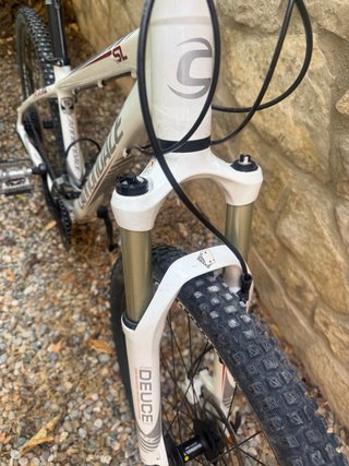 Bicicleta Cannondale Trail S Blanca