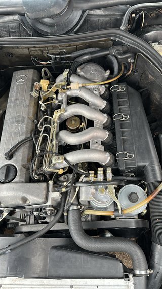 Mercedes W124 250D 2.5 Diésel 1989,5V,,Techo,A/C