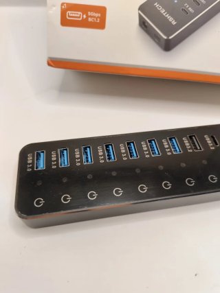 Hub USB RSHTECH 10 Puertos