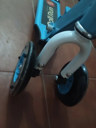 Patinete Roll Run 3 ruedas azul