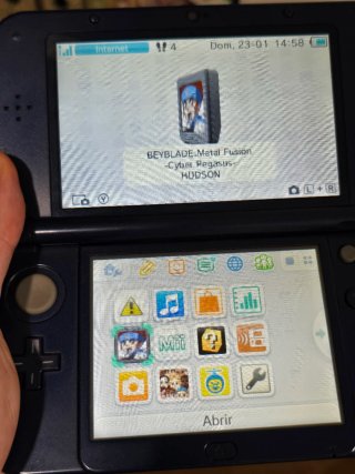 Nintendo DS Beyblade Metal Fusion Cyber Pegasus Es