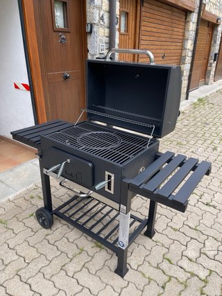 Barbacoa Carbón Carrington XL Negra
