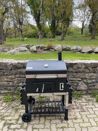 Barbacoa Carbón Carrington XL Negra