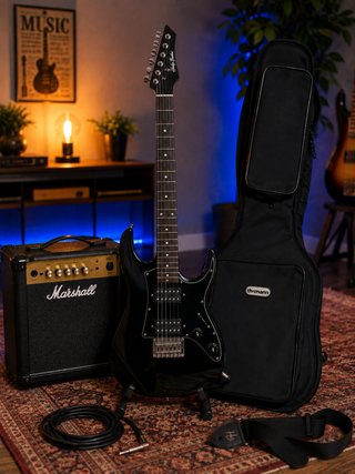 Pack Guitarra Harley Benton + Funda