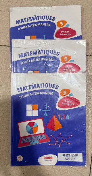 Matemàtiques 5, Primària, D'una altra manera